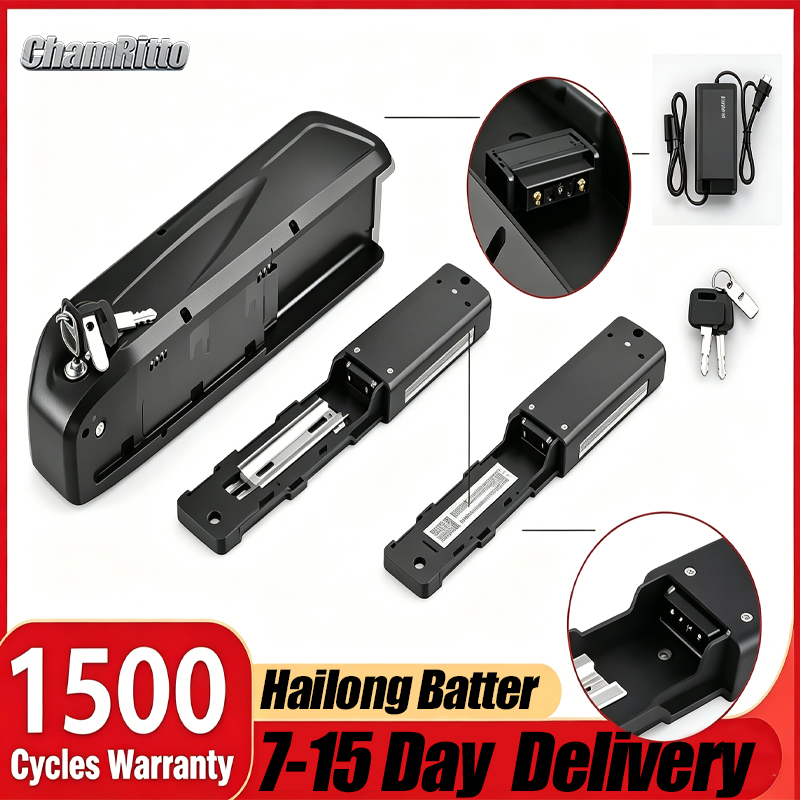 Ebike Battery 48V 20Ah Hailong - 36V 48V 52V Elektrische Fiets Hailong