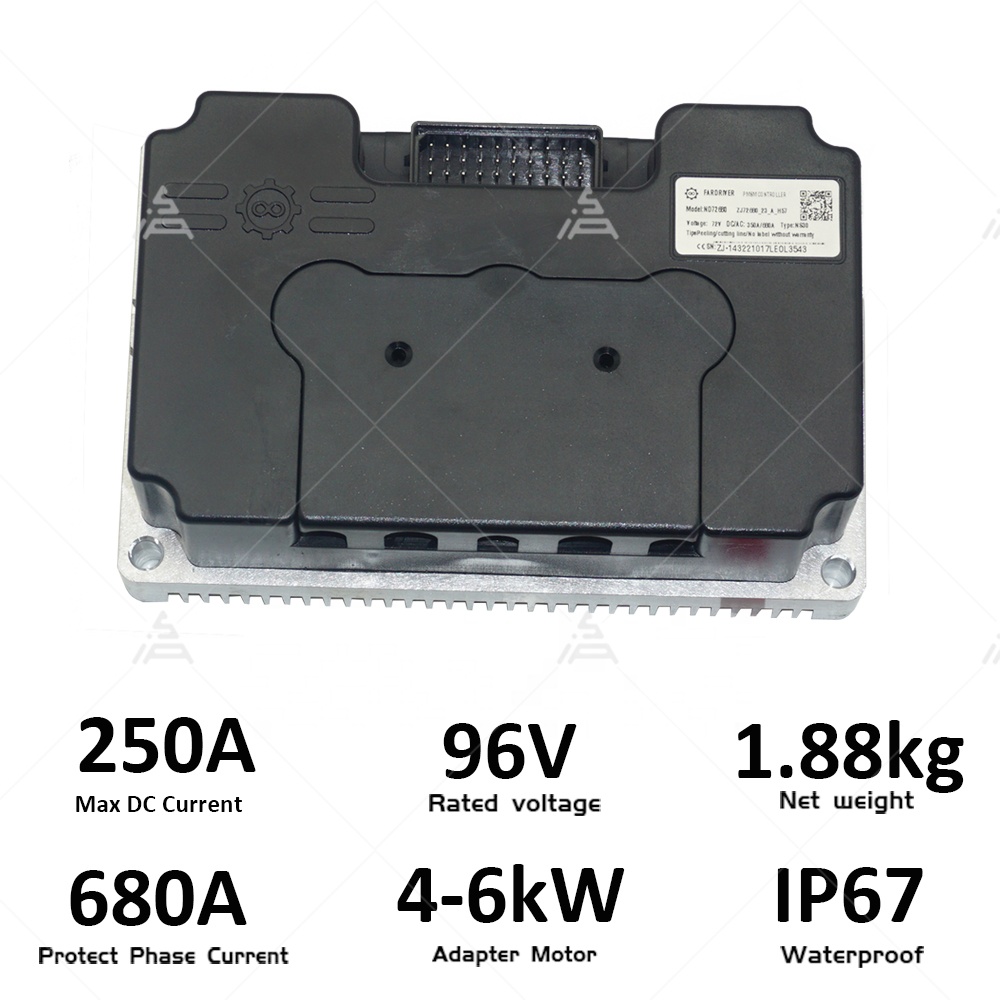 Premium kwaliteit Nd96680 Fard - Programmable Bldc Motor Controller 96V recensie en prijs